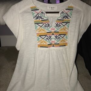 Flowy short sleeve shirt